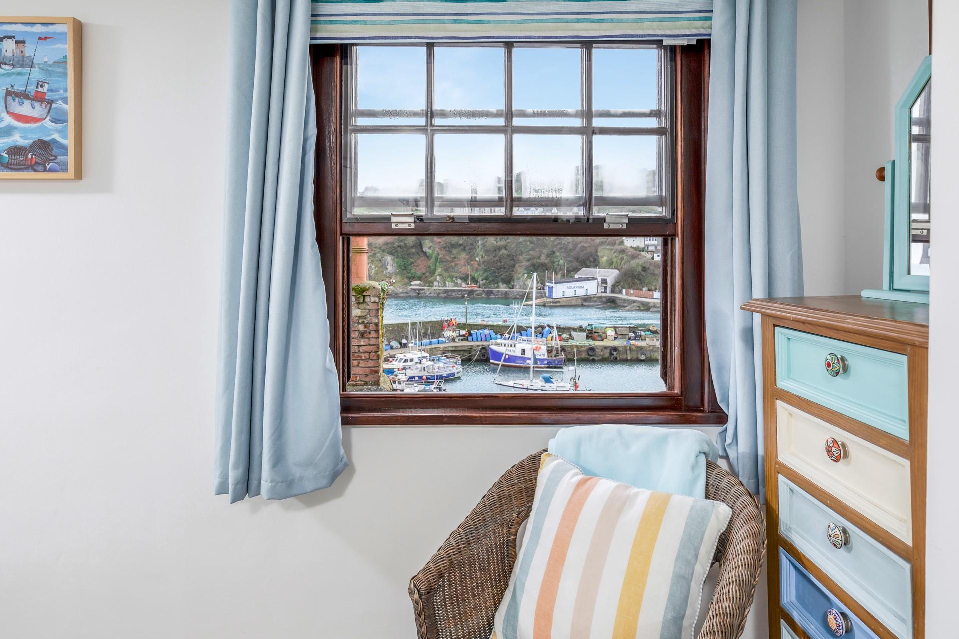 Harbour views can be enjoyed from bedroom 2.