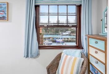 Harbour views can be enjoyed from bedroom 2.