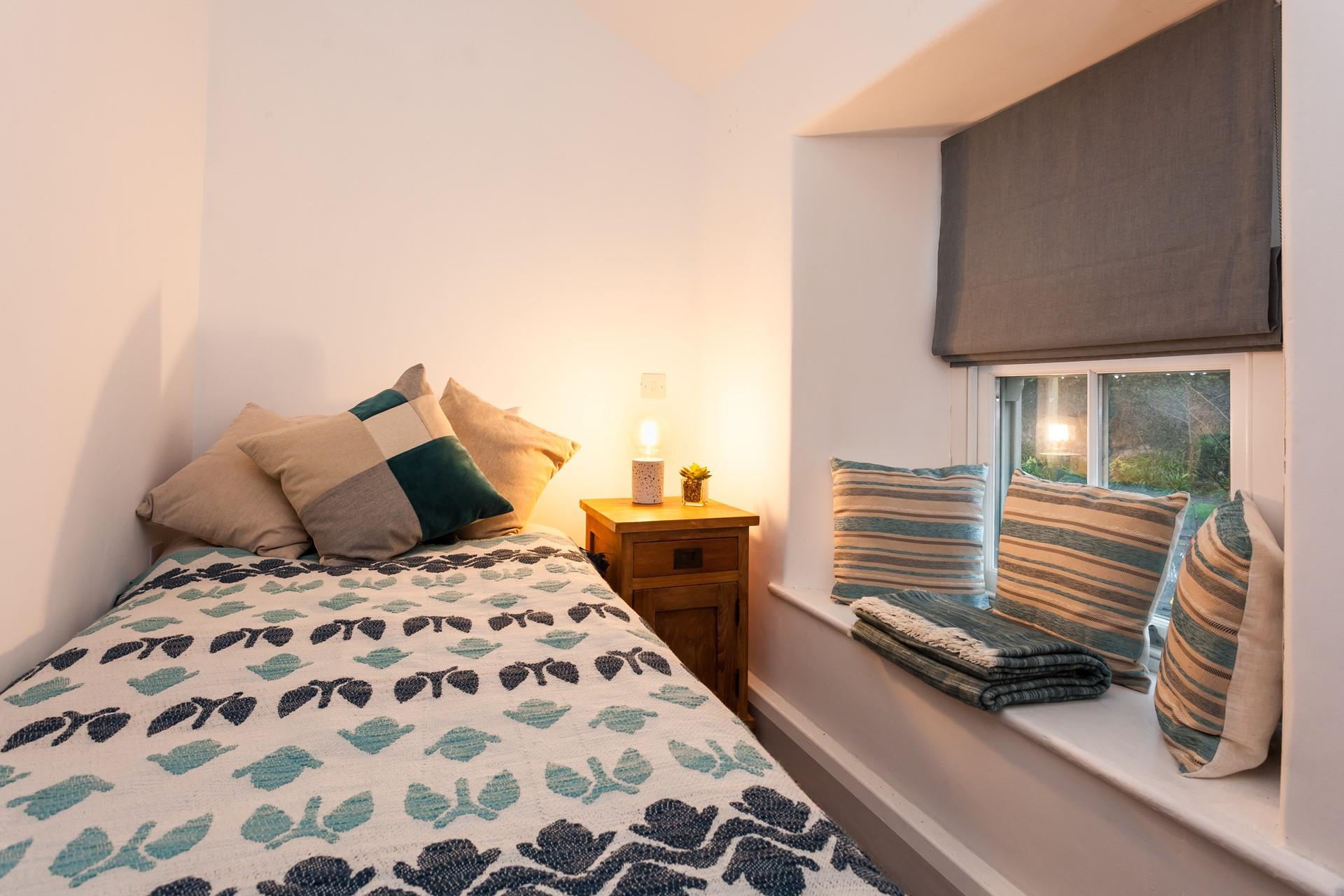 Draw the blind and settle in for a peaceful night's sleep. 