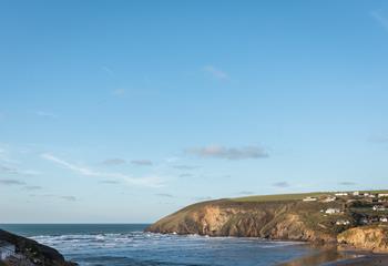 Mawgan Porth is a highly desirable location, with a family-friendly beach and some super places to eat.