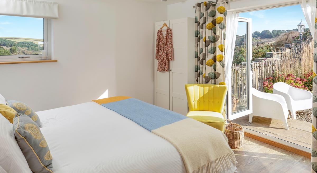 Wake up and open the patio doors to let the gentle sounds of the ocean in.