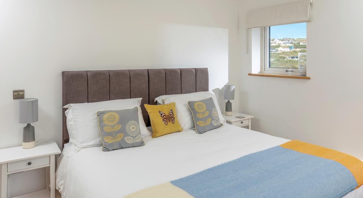 Bedroom 1 can be made as a twin or super king bed.