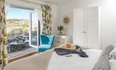 Bedroom 2 has a sea-facing terrace and beautiful views across the valley. - Thumbnail Image