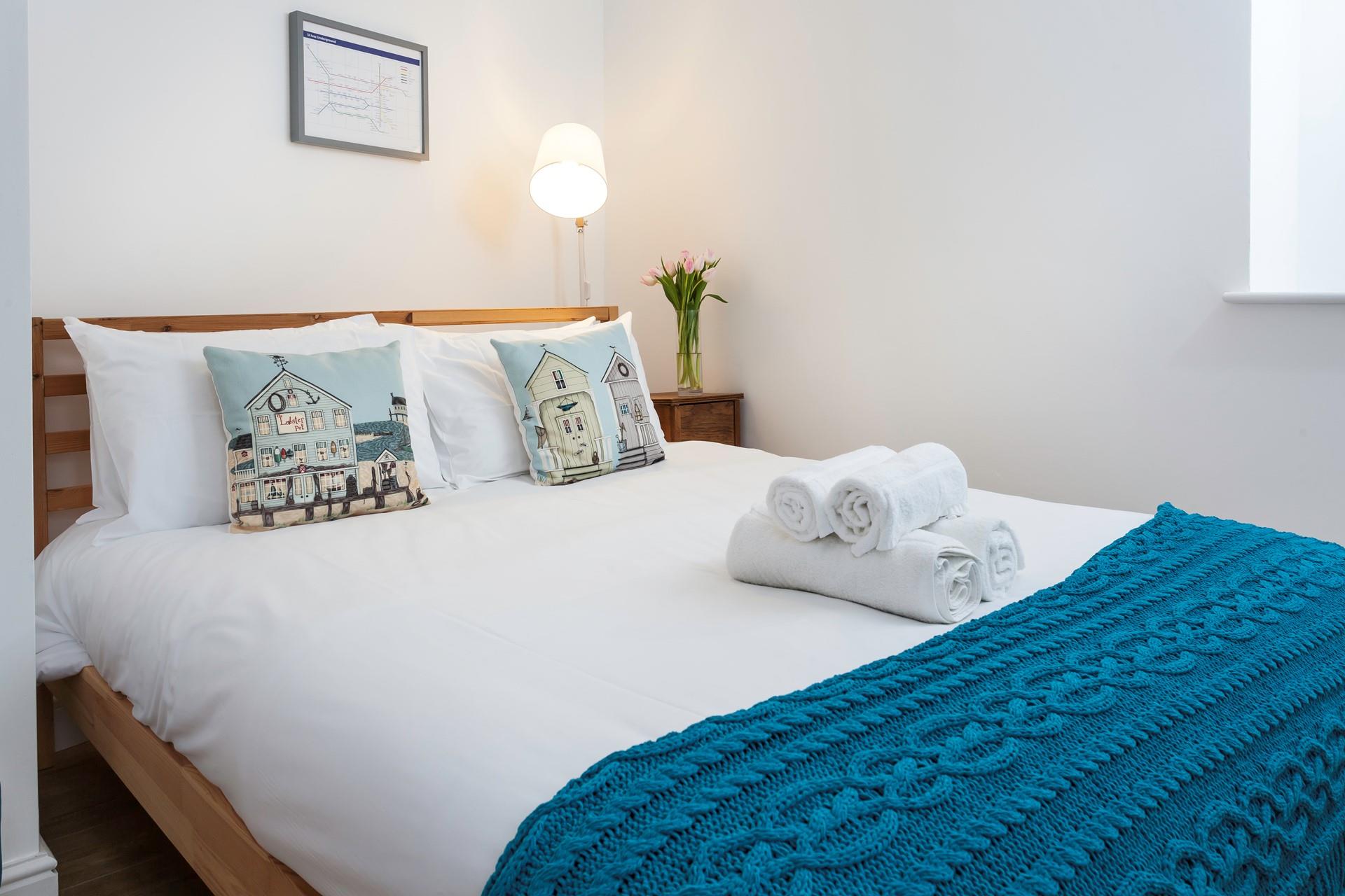 Each bedroom is fitted with USB charging points, for convenience. 