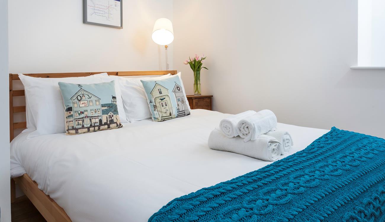 Each bedroom is fitted with USB charging points, for convenience. 