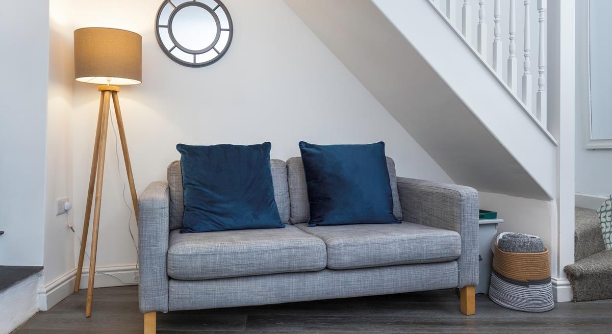 We love the stunning theme of greys, blues and teal colours flowing throughout the property. 