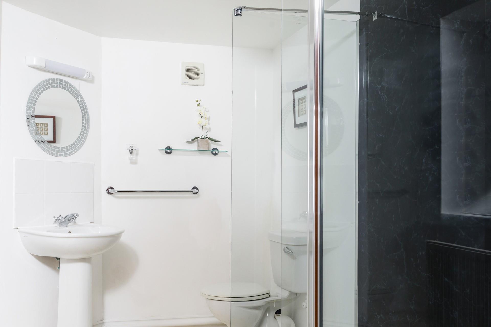 Wash off sandy toes after spending the day at nearby Widemouth Bay beach.