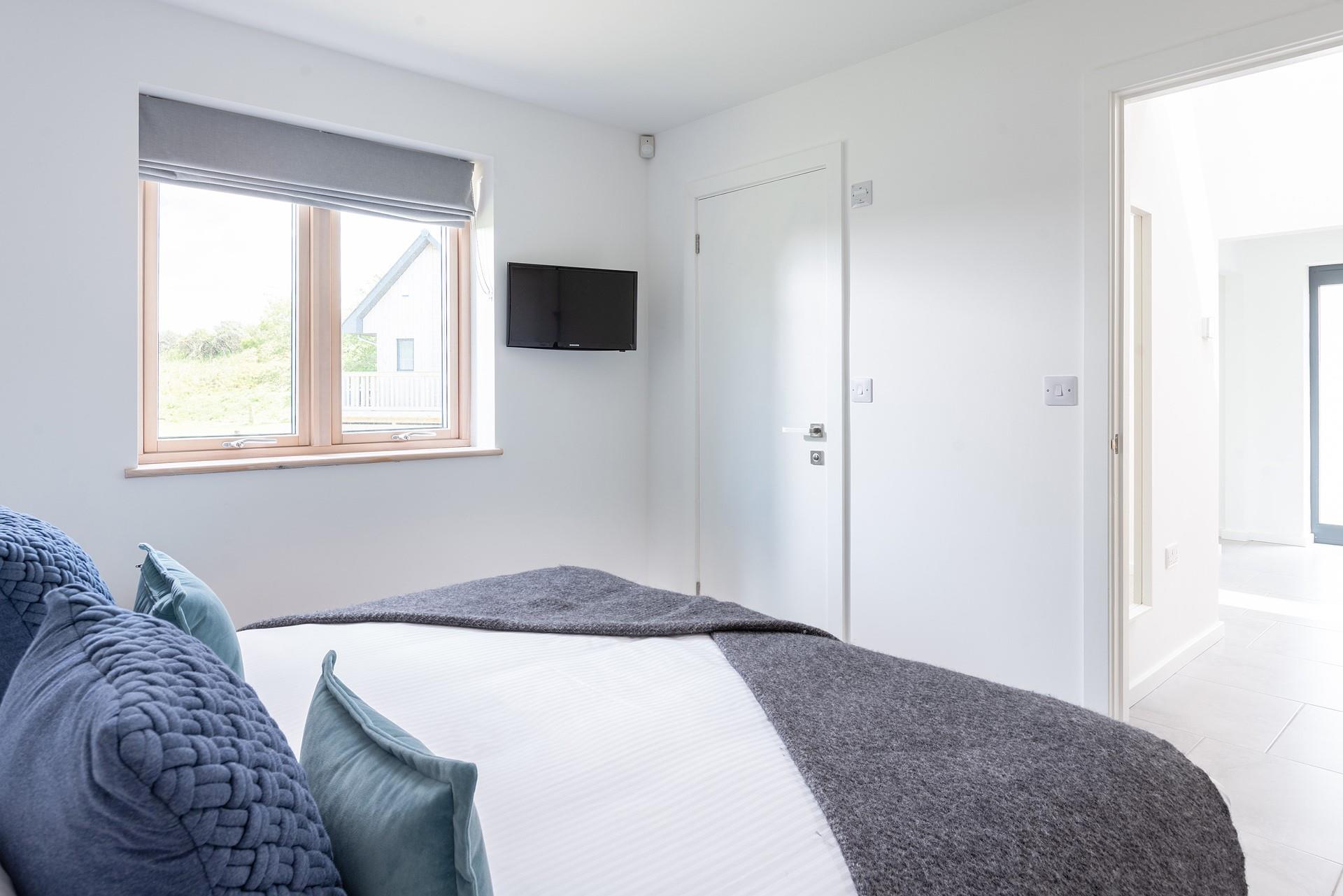 Relax in the evenings with a good film on the TV.