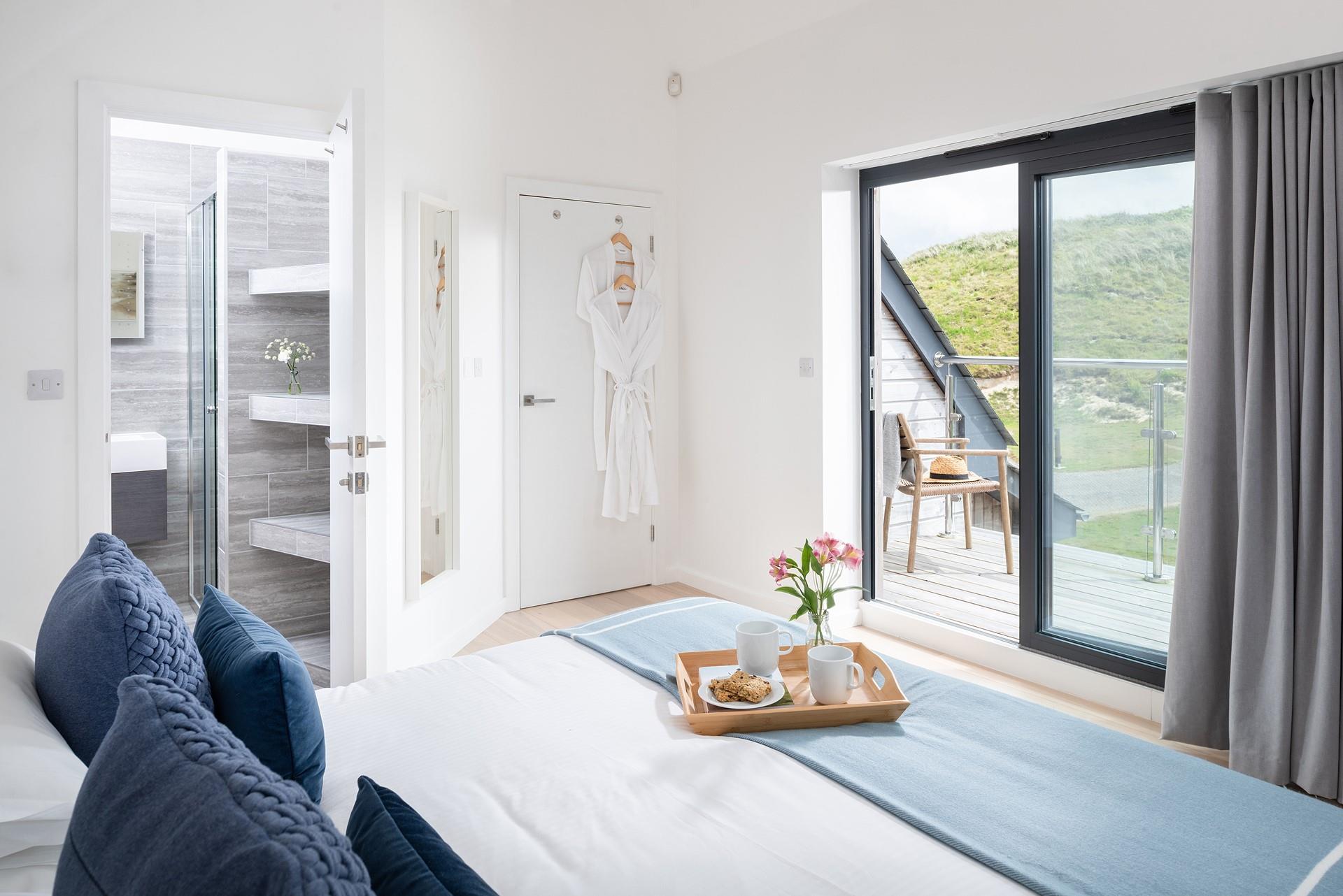 Enjoy some 'you time' on the private balcony for two, accessed from the master bedroom.