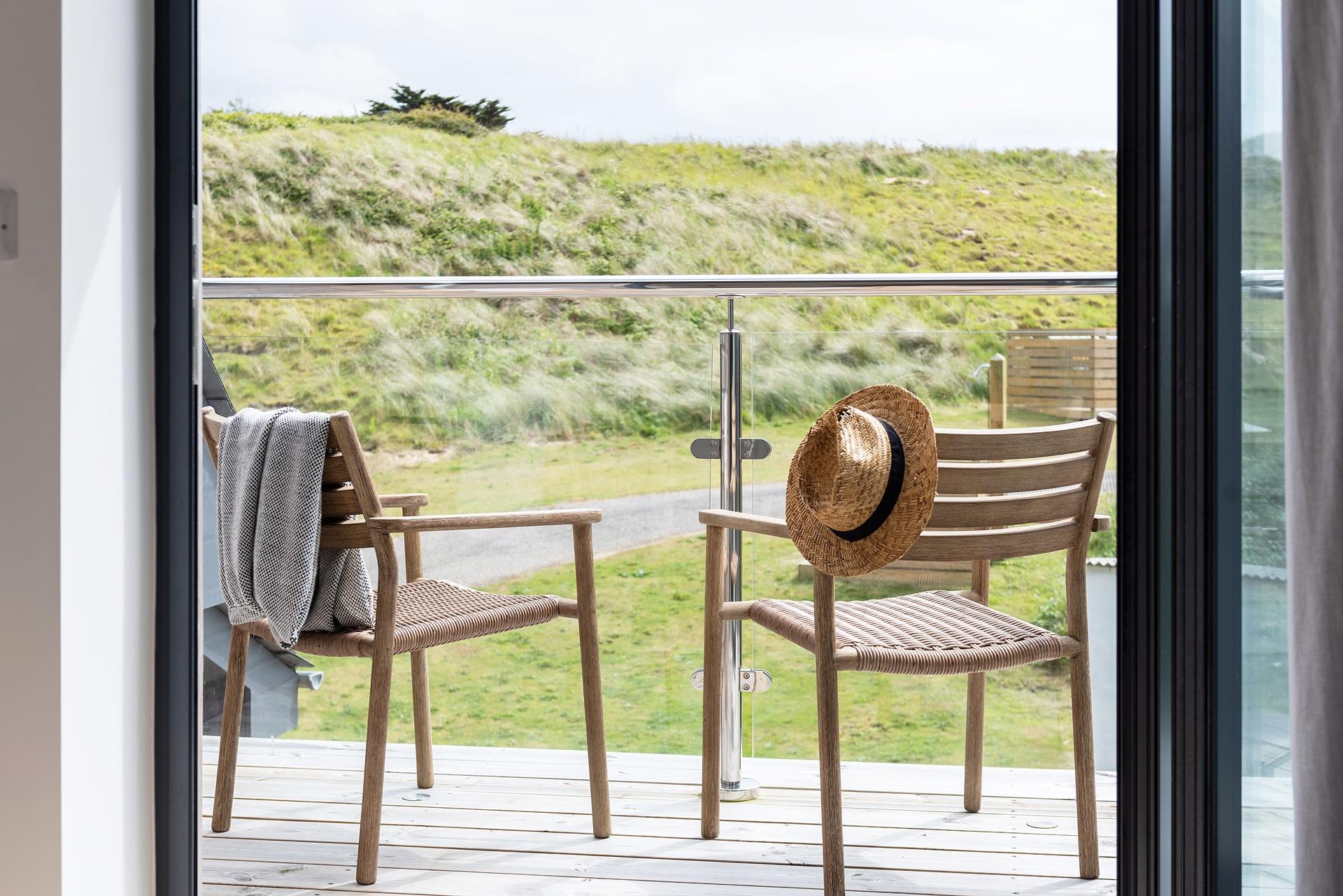 Soak up the sun and watch the bunnies in the dunes.