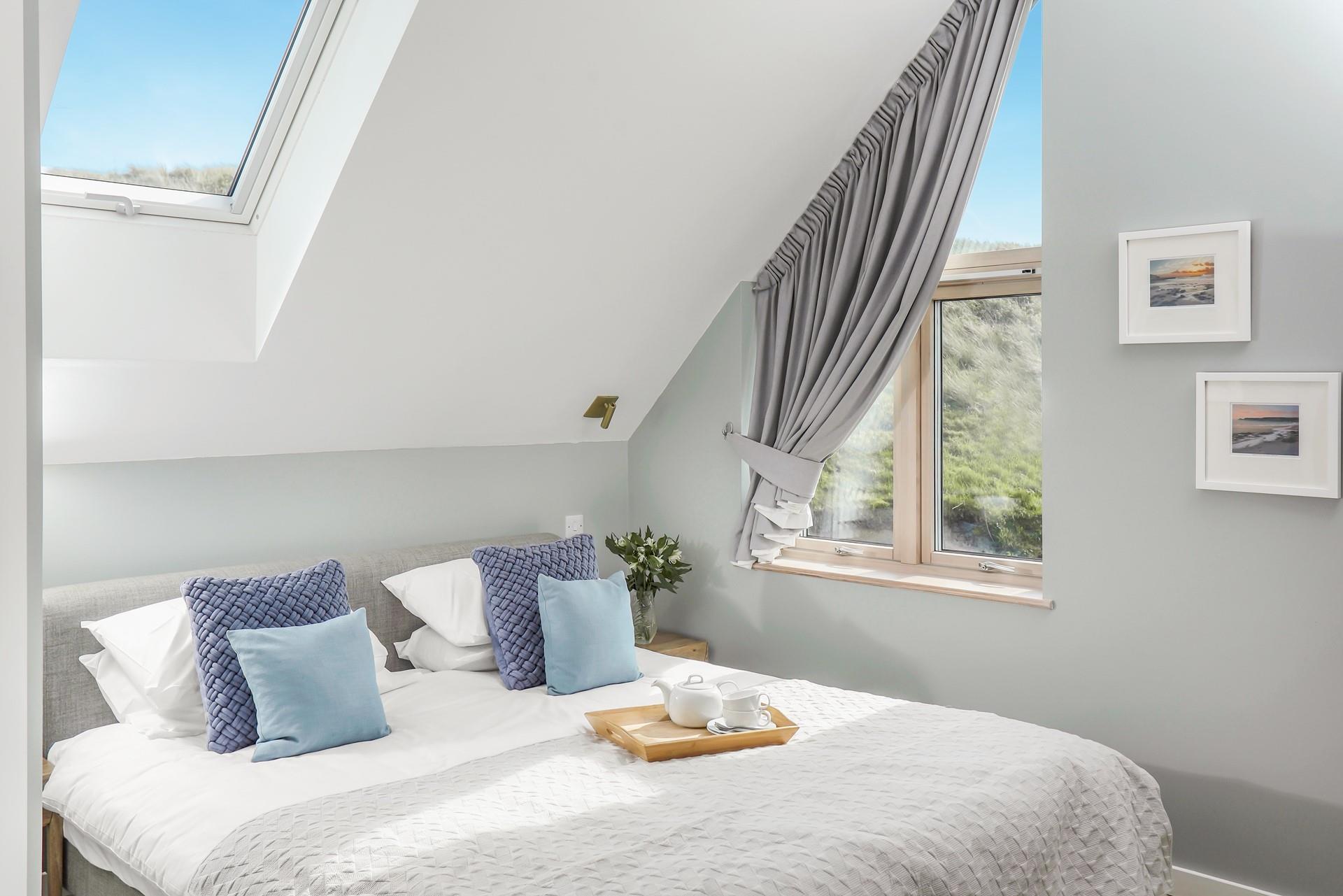 Settle into bed after long lazy beach days and enjoy a dreamy night's sleep.