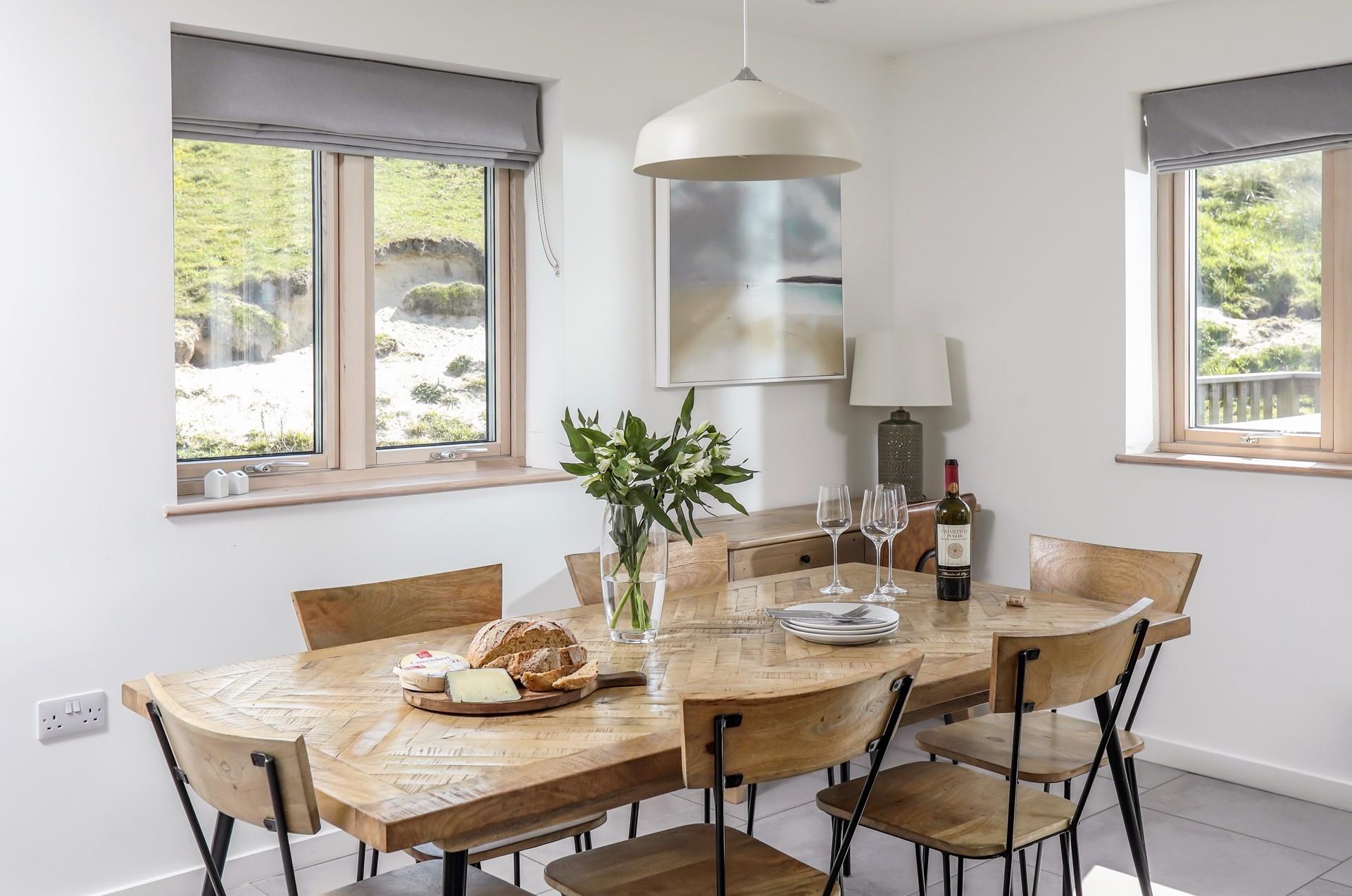 Sip your favourite wine and tuck into some bread and cheese in the evening.