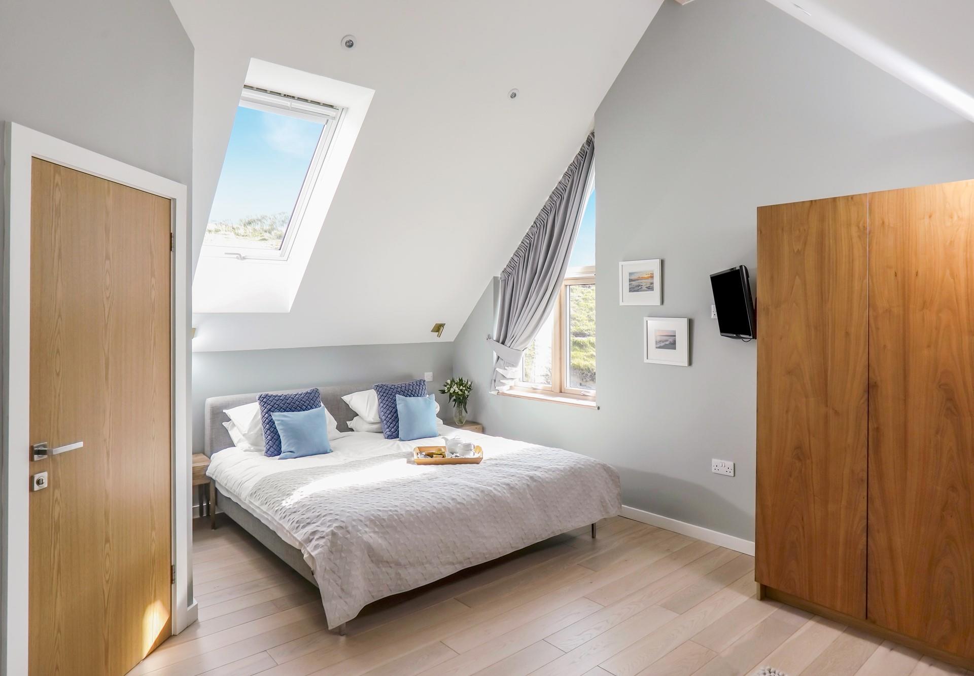 Enjoy slow mornings in bed with a cuppa.