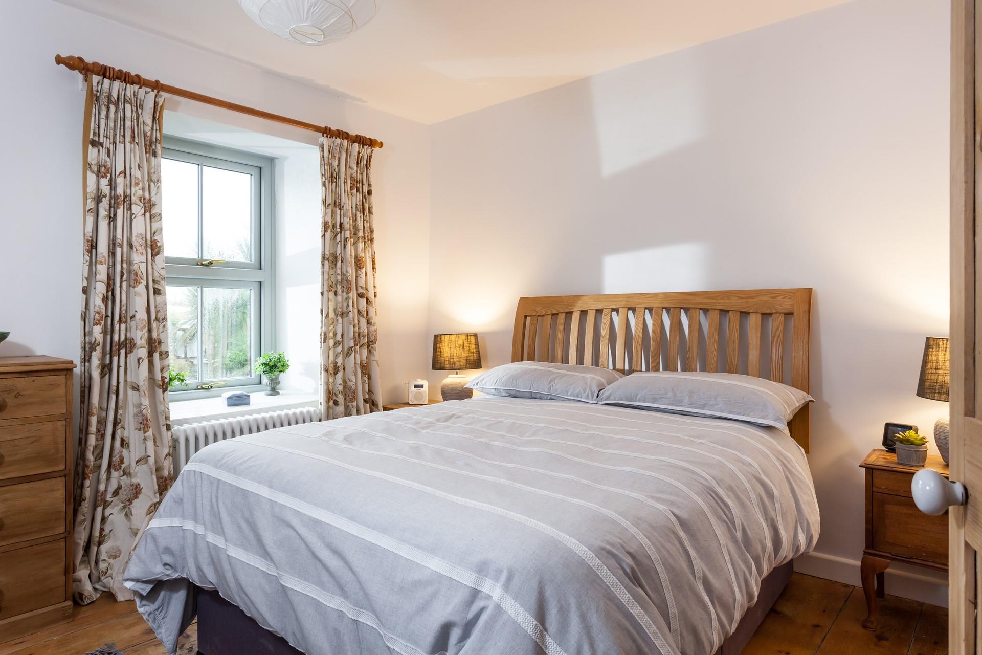 Calming pastel interiors make this the perfect base to come back to unwind.