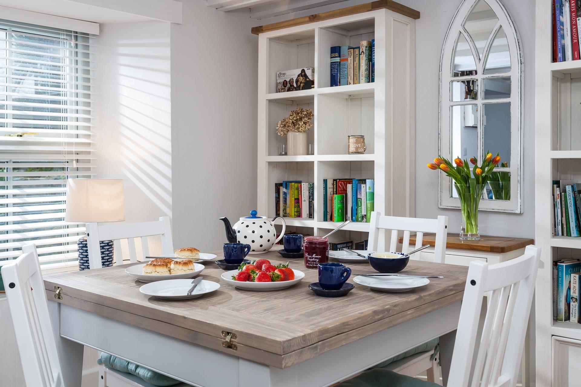 A Cornish cream tea is a must, bought locally of course!