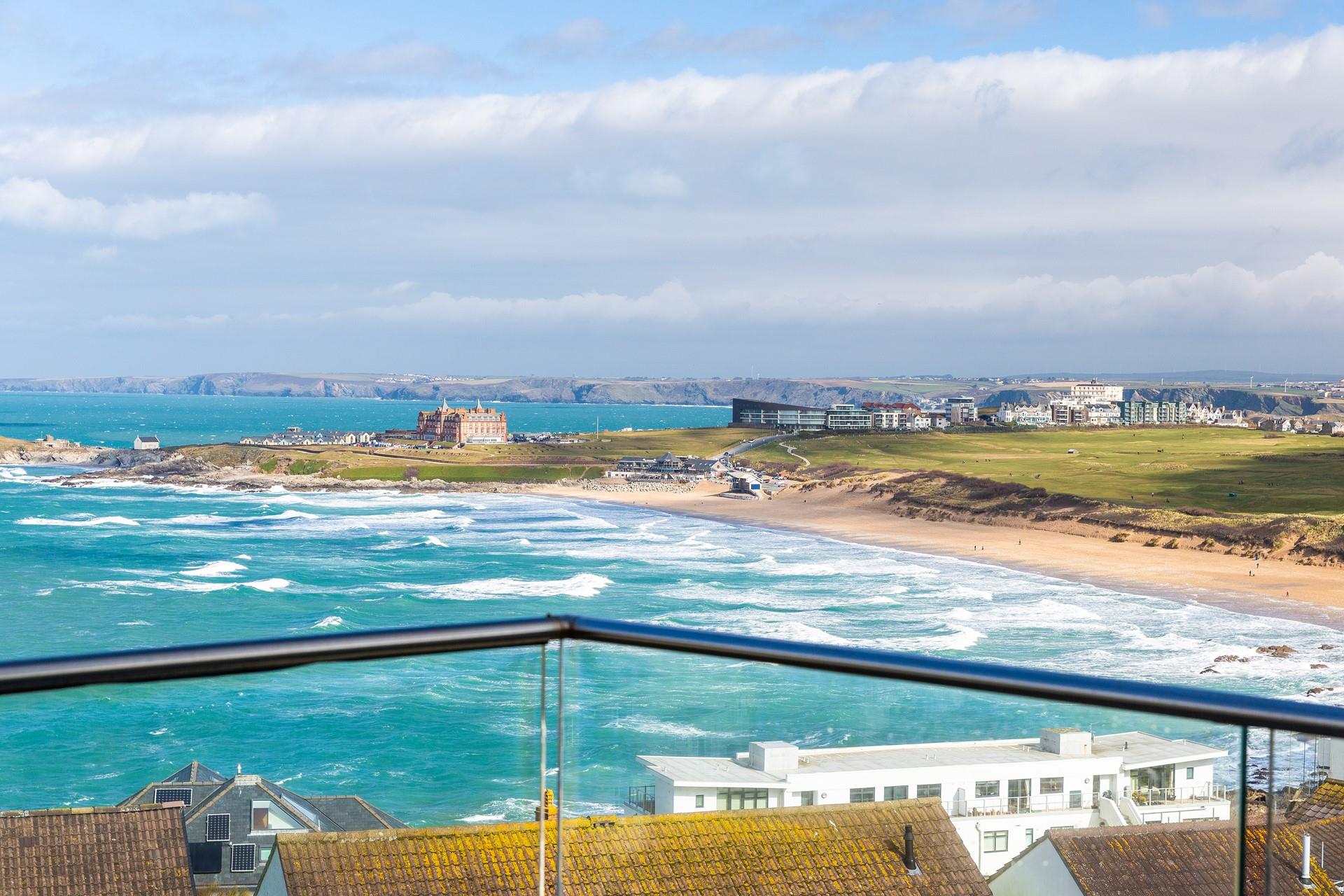 In winter months you can storm watch from the comfort of your living room.
