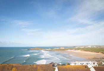 With spectacular views of Fistral beach, you won't be able to tear yourself away from the balcony.