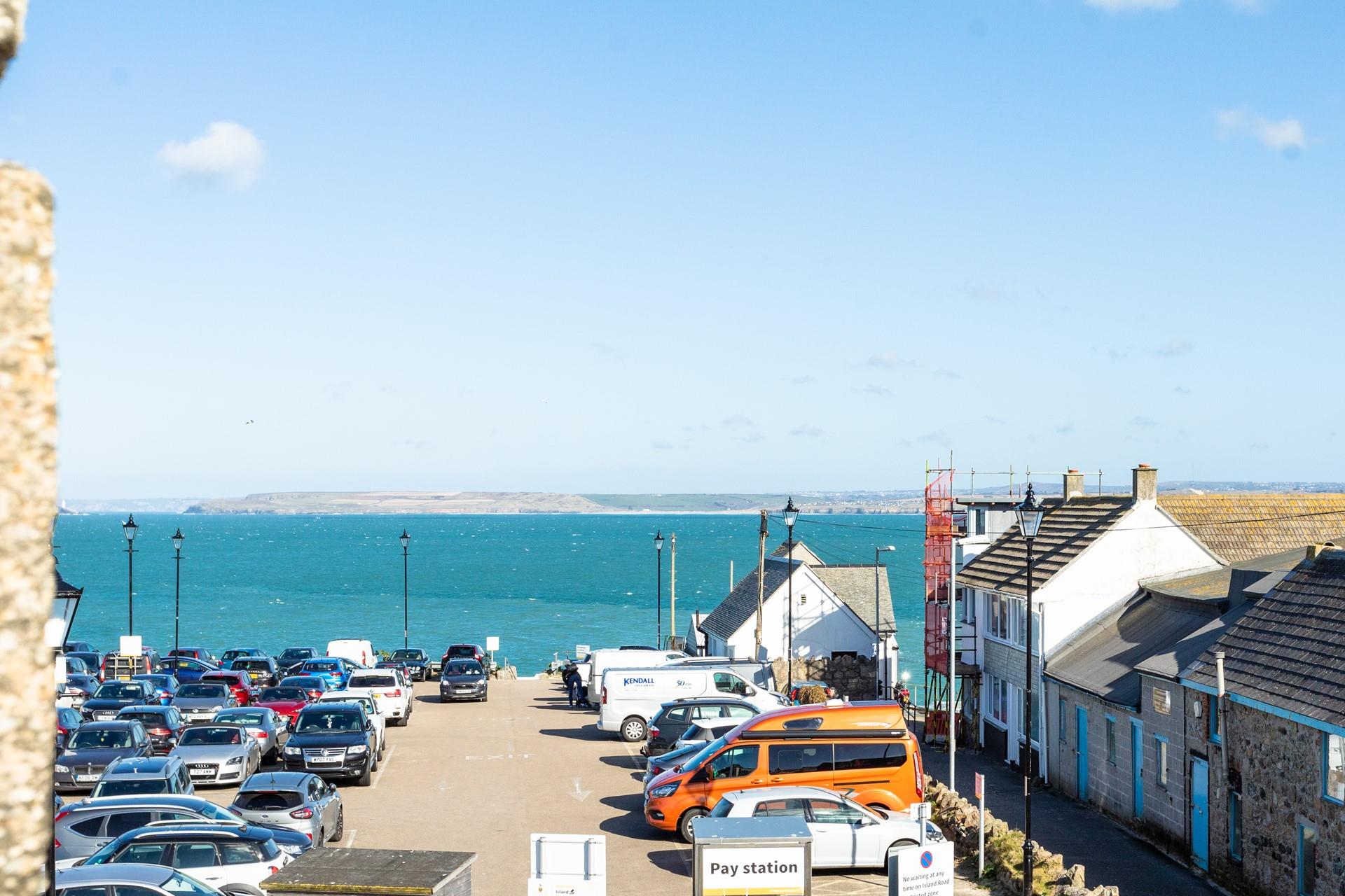 Enjoy views across the Bay whilst sipping your morning cuppa.