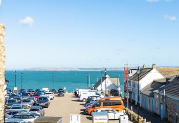 Enjoy views across the Bay whilst sipping your morning cuppa.