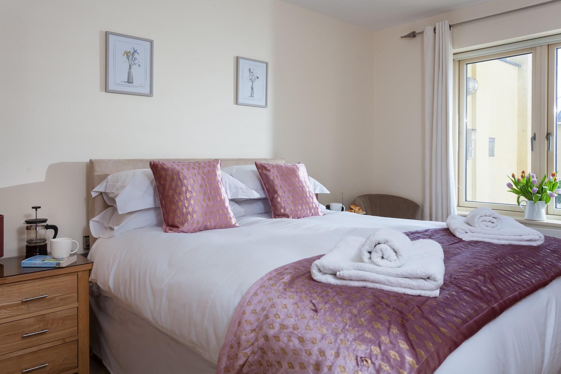 Sip your morning coffee in bed whilst deciding on the plans for the day.