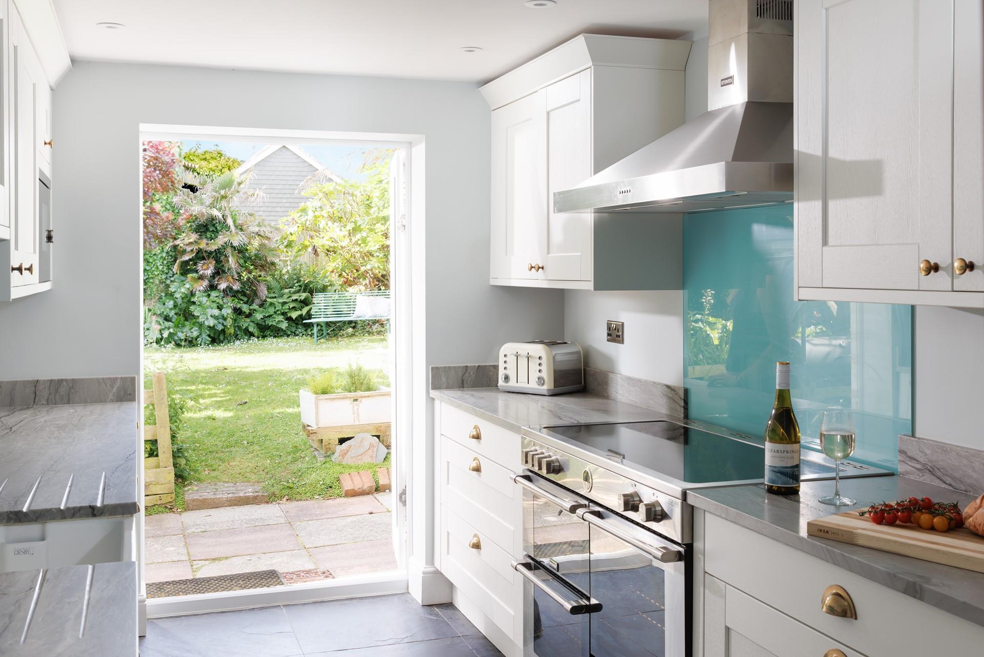 Cook up a family feast and listen to the bird song in the garden.