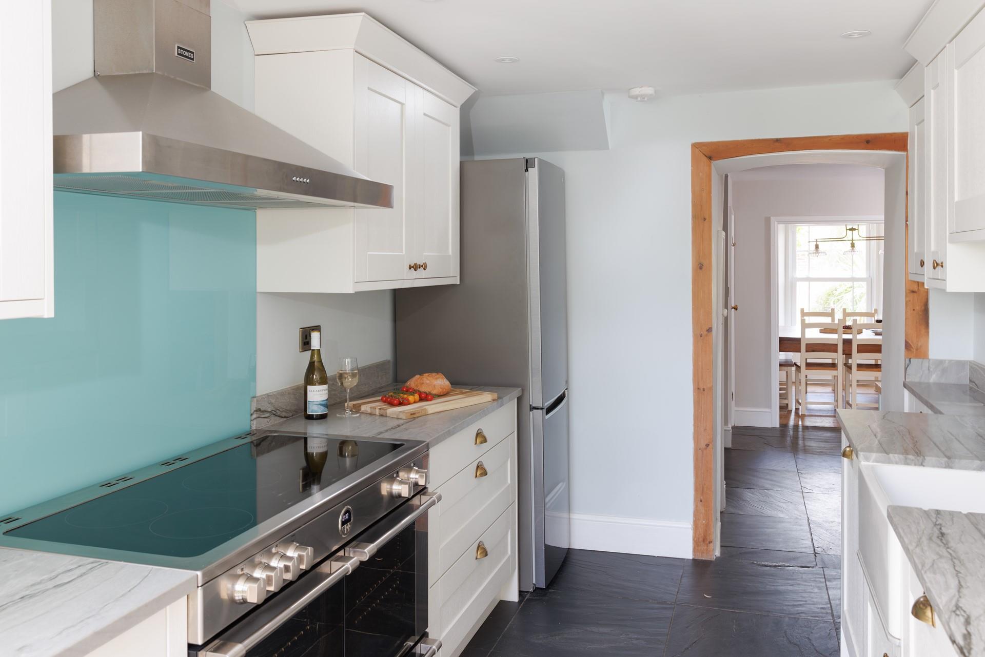 Cook up a family feast and listen to the bird song in the garden.