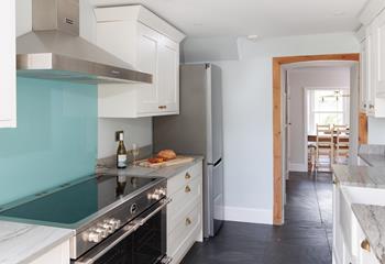 Cook up a family feast and listen to the bird song in the garden.
