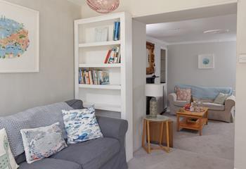 Relax and unwind in the cosy living spaces.