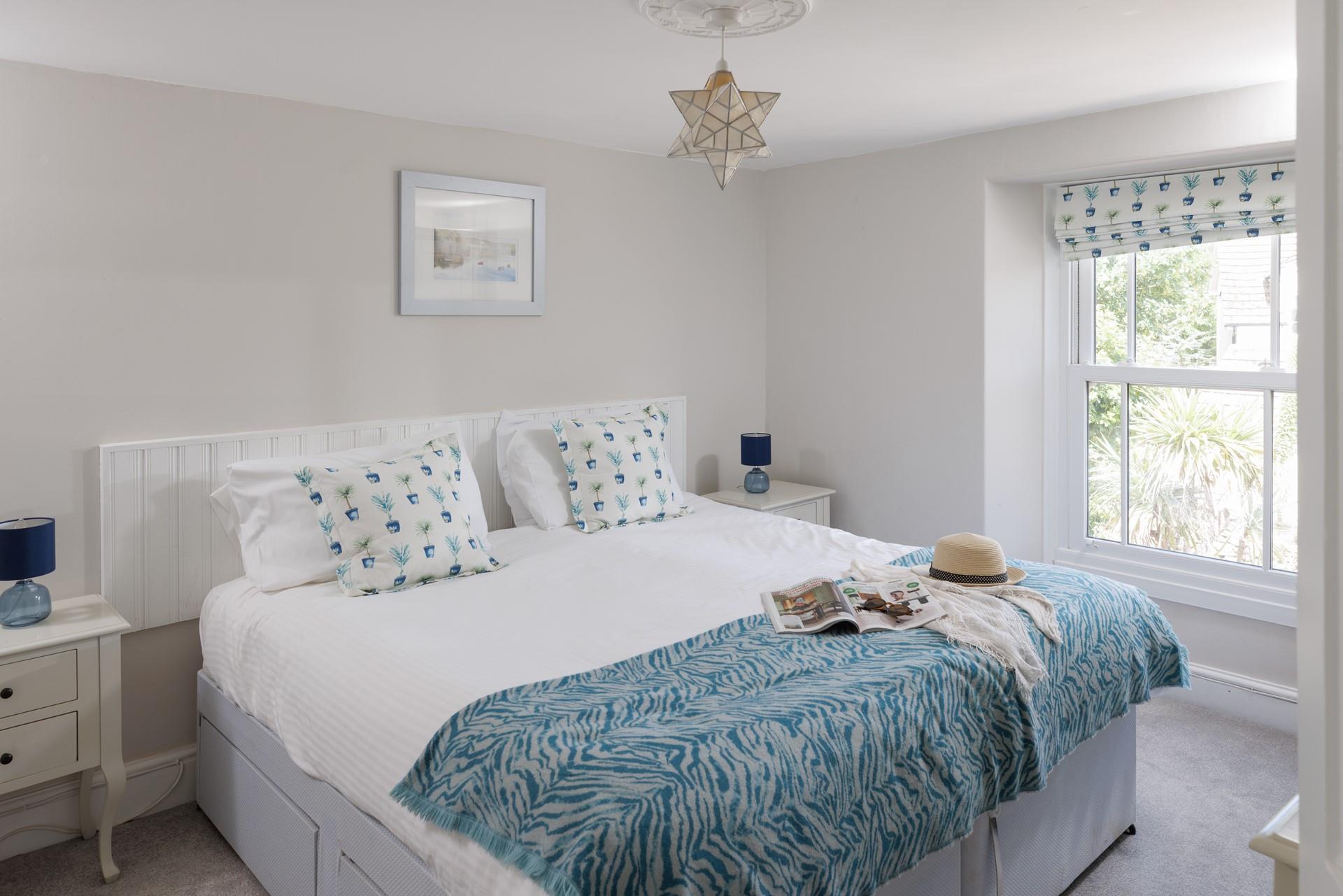 Seaside blues are gorgeous in bedroom 3!