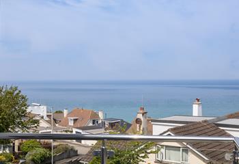 Sit out on the balcony and gaze out at the views with a cold drink in hand.