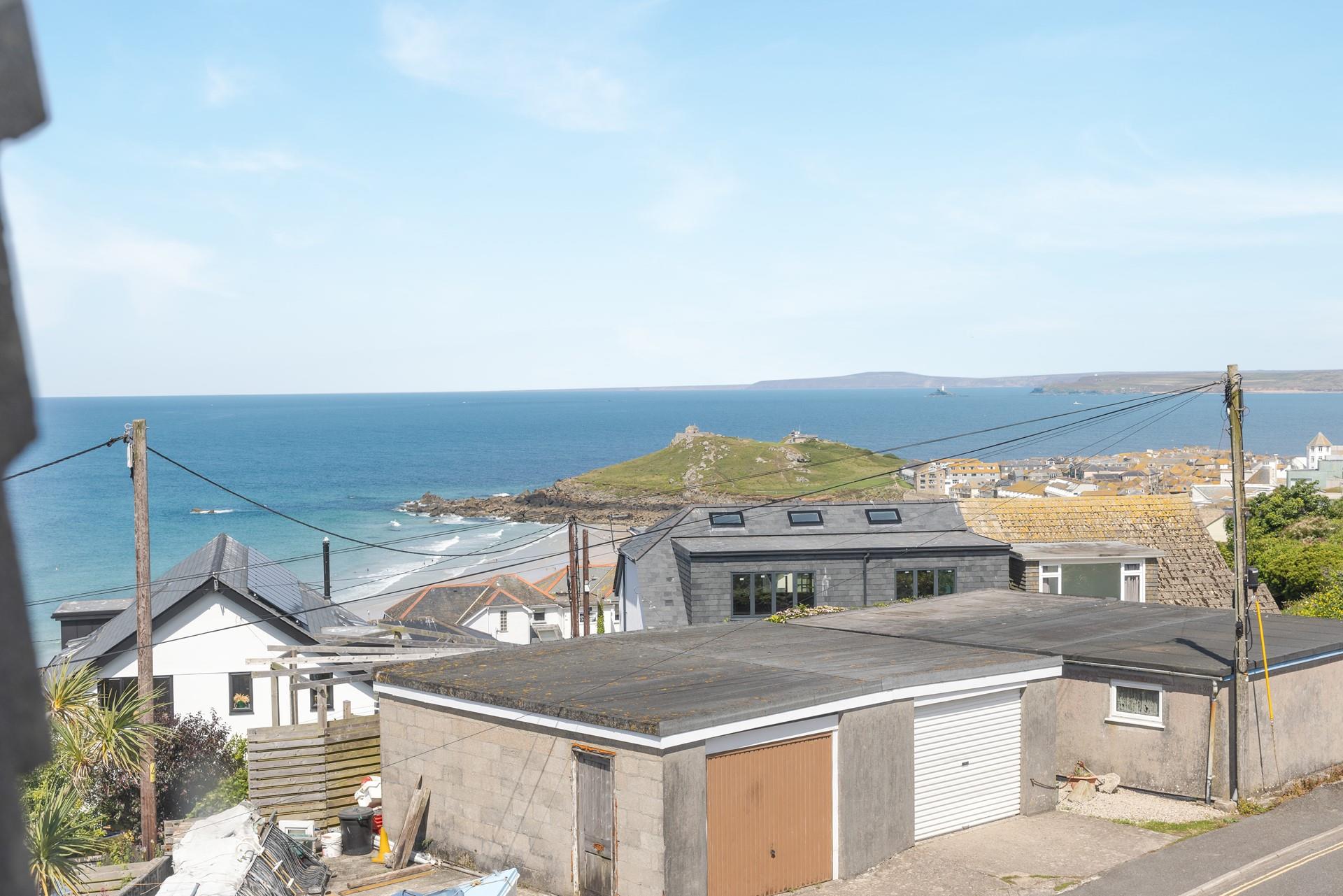 You can be on the Island within minutes, after taking a stroll down Porthmeor hill. 
