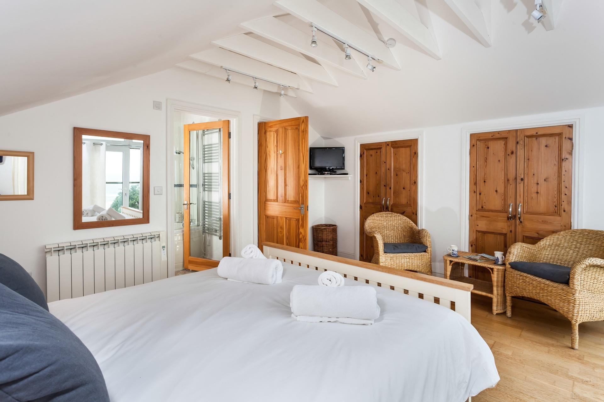 Bedroom 1 has an en suite so you can hop out of bed and get ready for the day with ease.