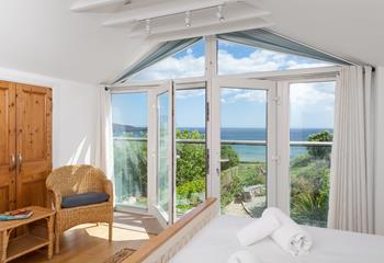 Take in the stunning views from the moment you wake up.