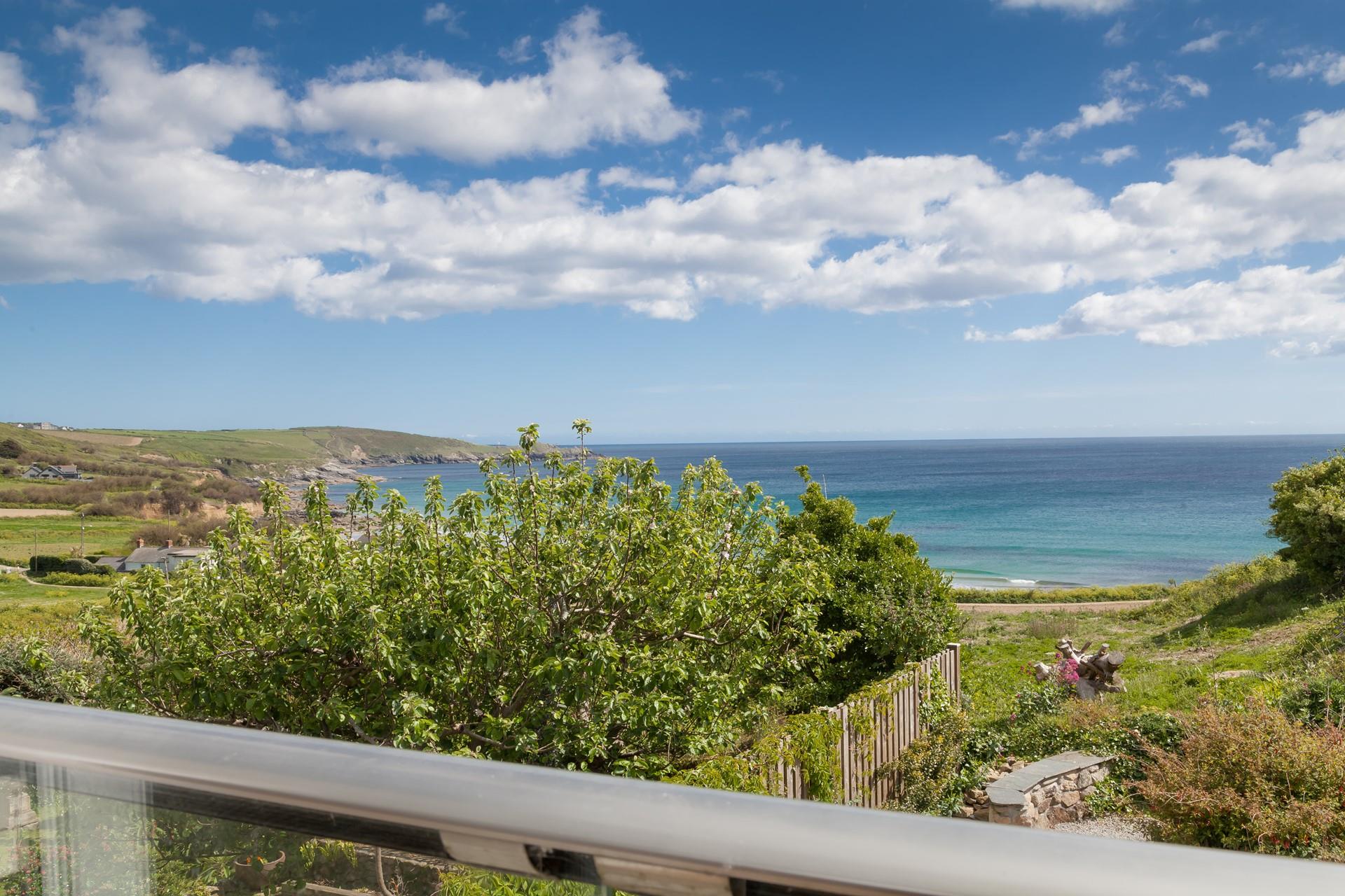 Perranuthnoe beach is right on the doorstep.