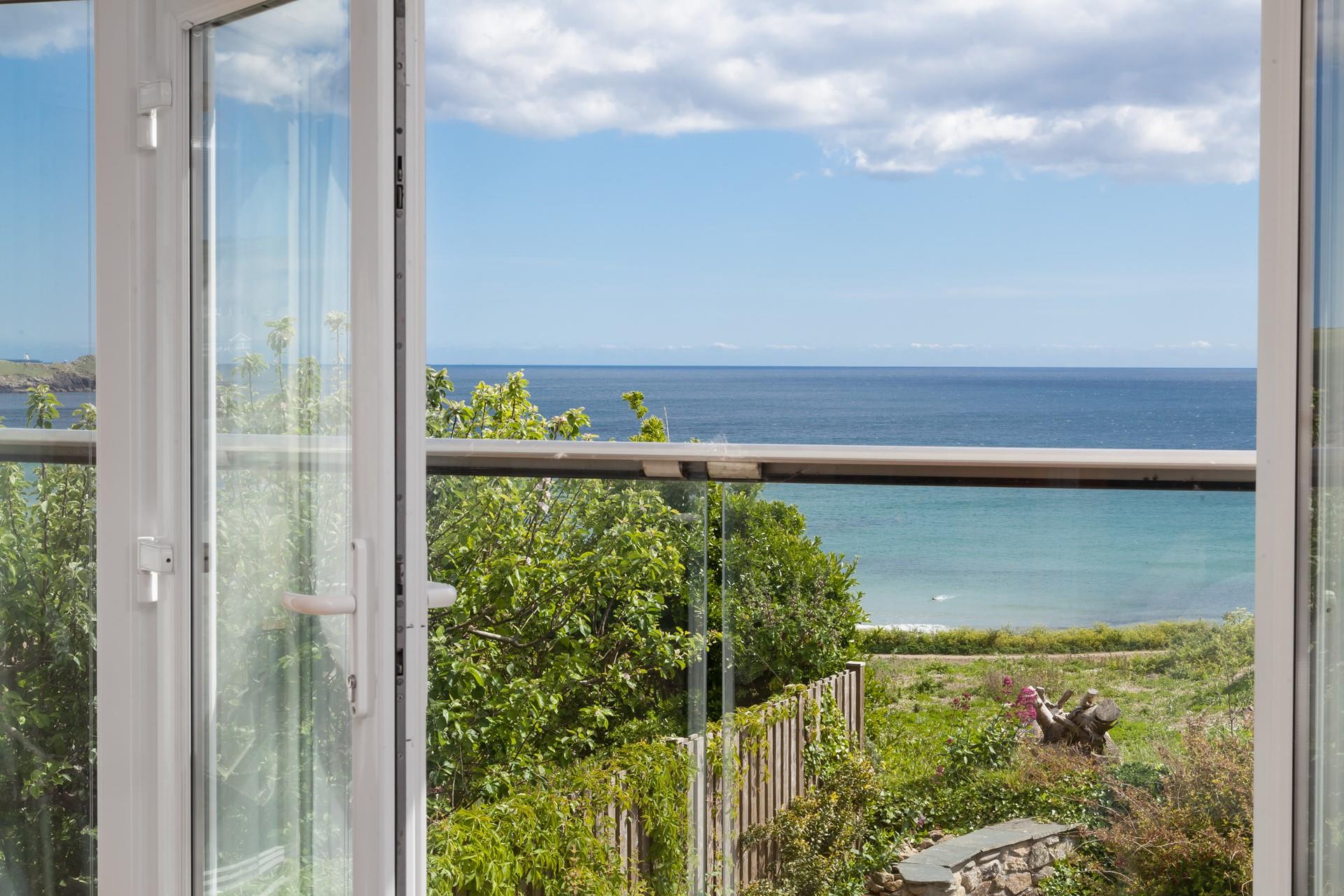 Open the patio doors and let the sea breeze in while you sip your morning cuppa.