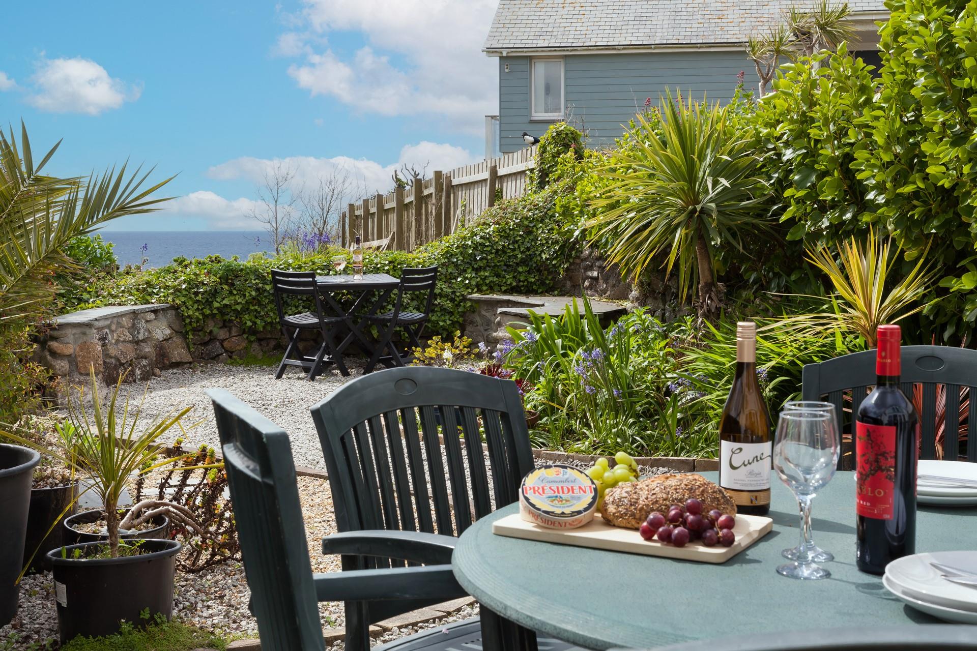 Enjoy long lazy lunches on sunny afternoons.