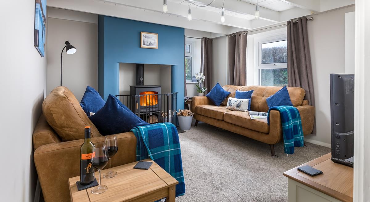 Pour yourself a glass of fruity red wine and unwind in the evening.