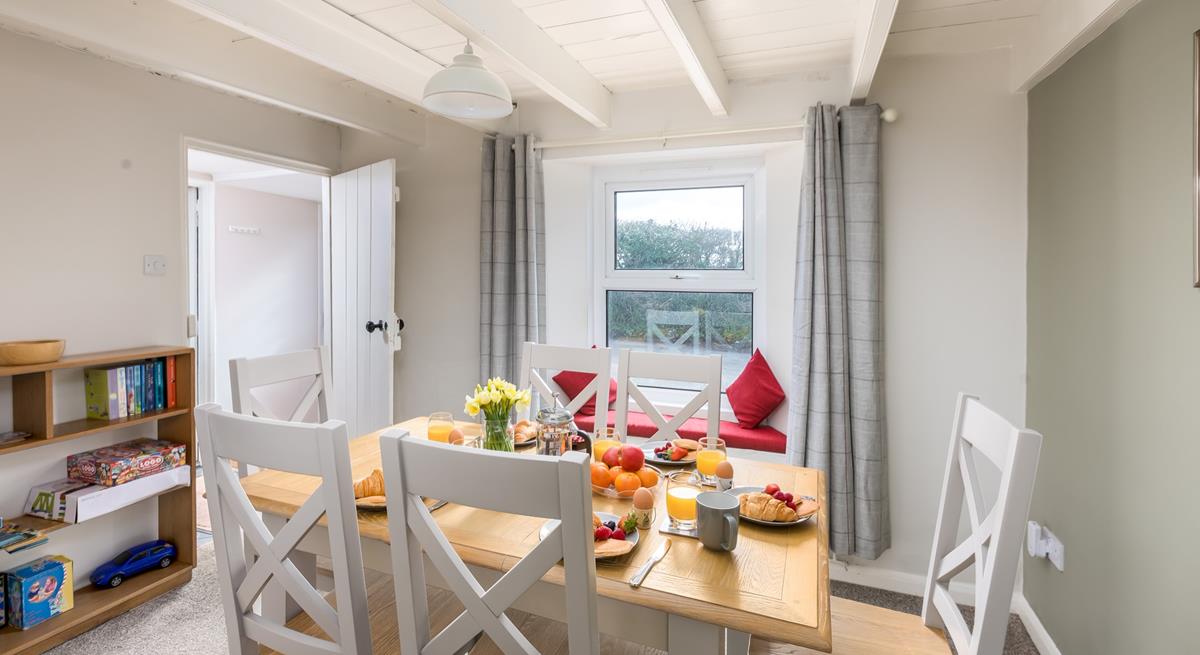 Gather the family around the dining table to spend quality time together at meal times.