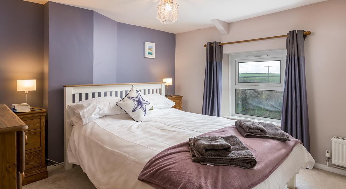 Wake up to idyllic countryside views each morning.