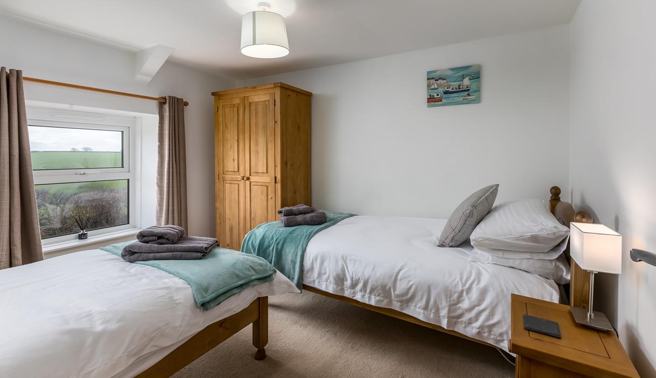 Wake up to countryside views while sipping a morning cuppa.