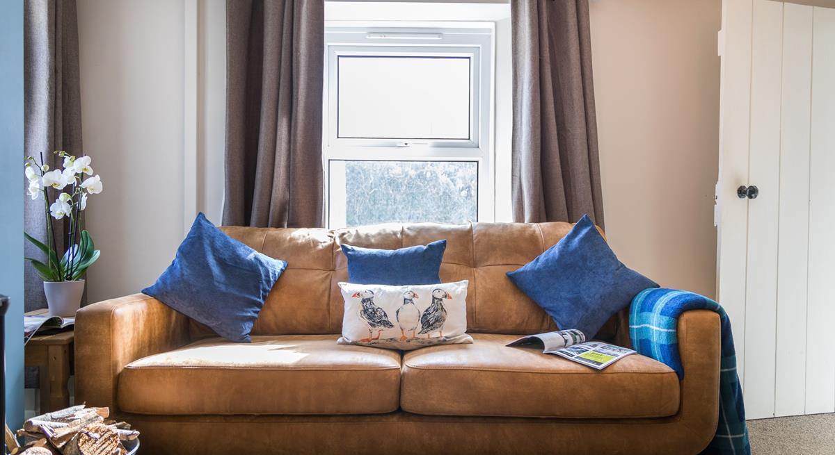 After spending the day on Widemouth Bay beach, come back to snuggle up on the sofa.