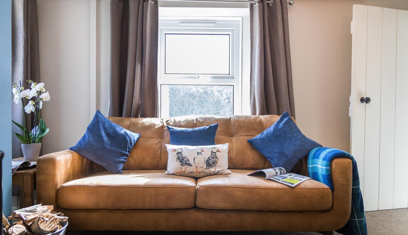 After spending the day on Widemouth Bay beach, come back to snuggle up on the sofa.