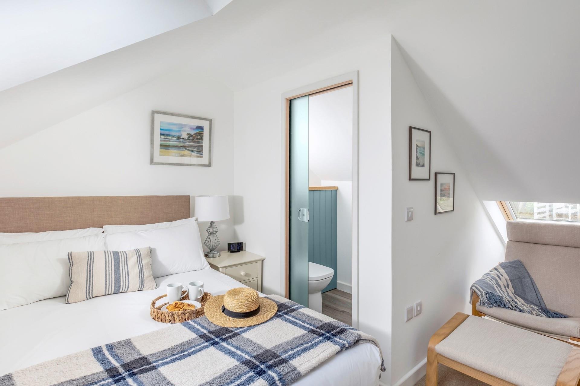 Start the day with pastries and a cuppa in bed.