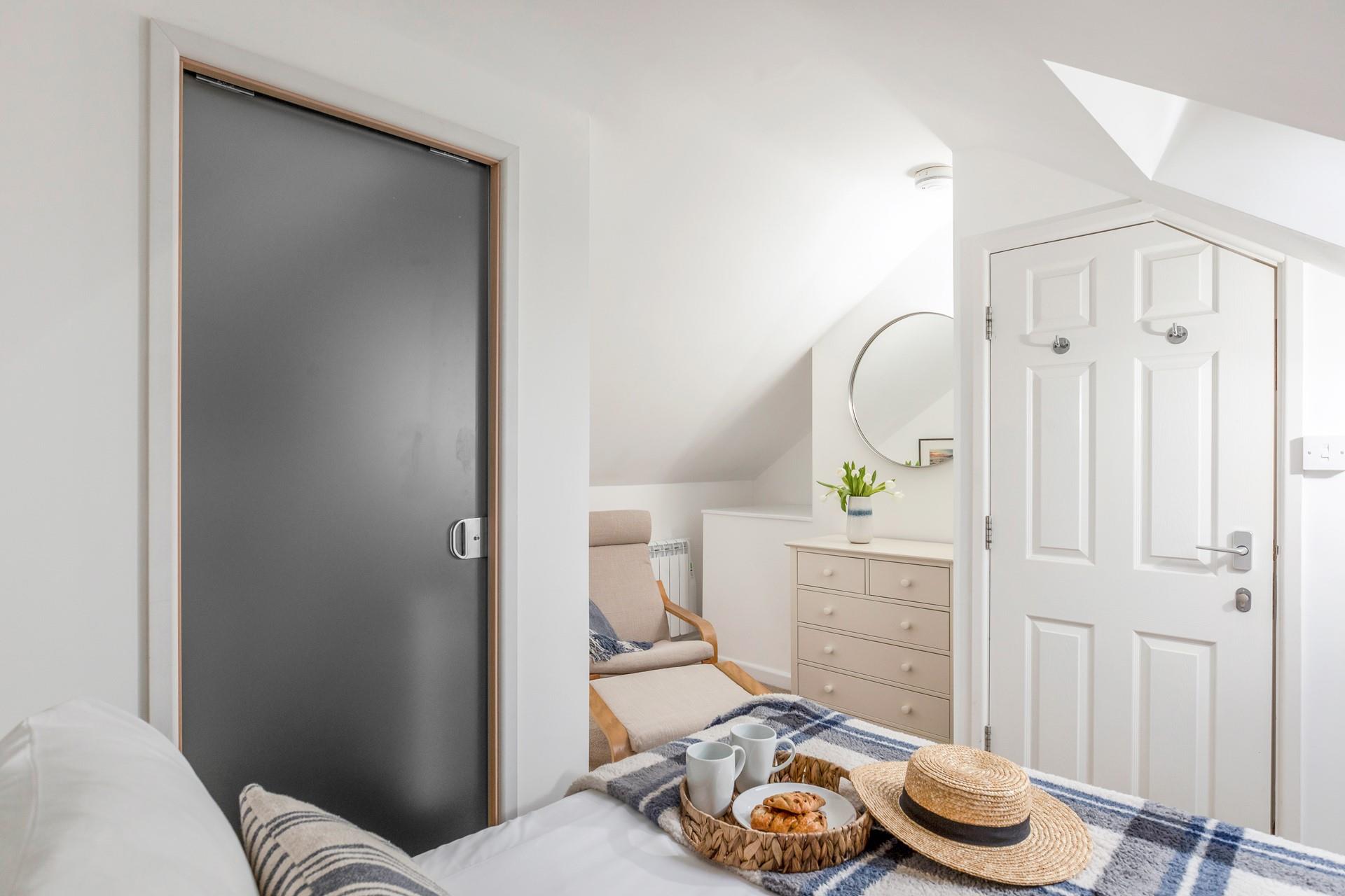 Sip your morning cuppa in bed after a relaxing night's sleep.