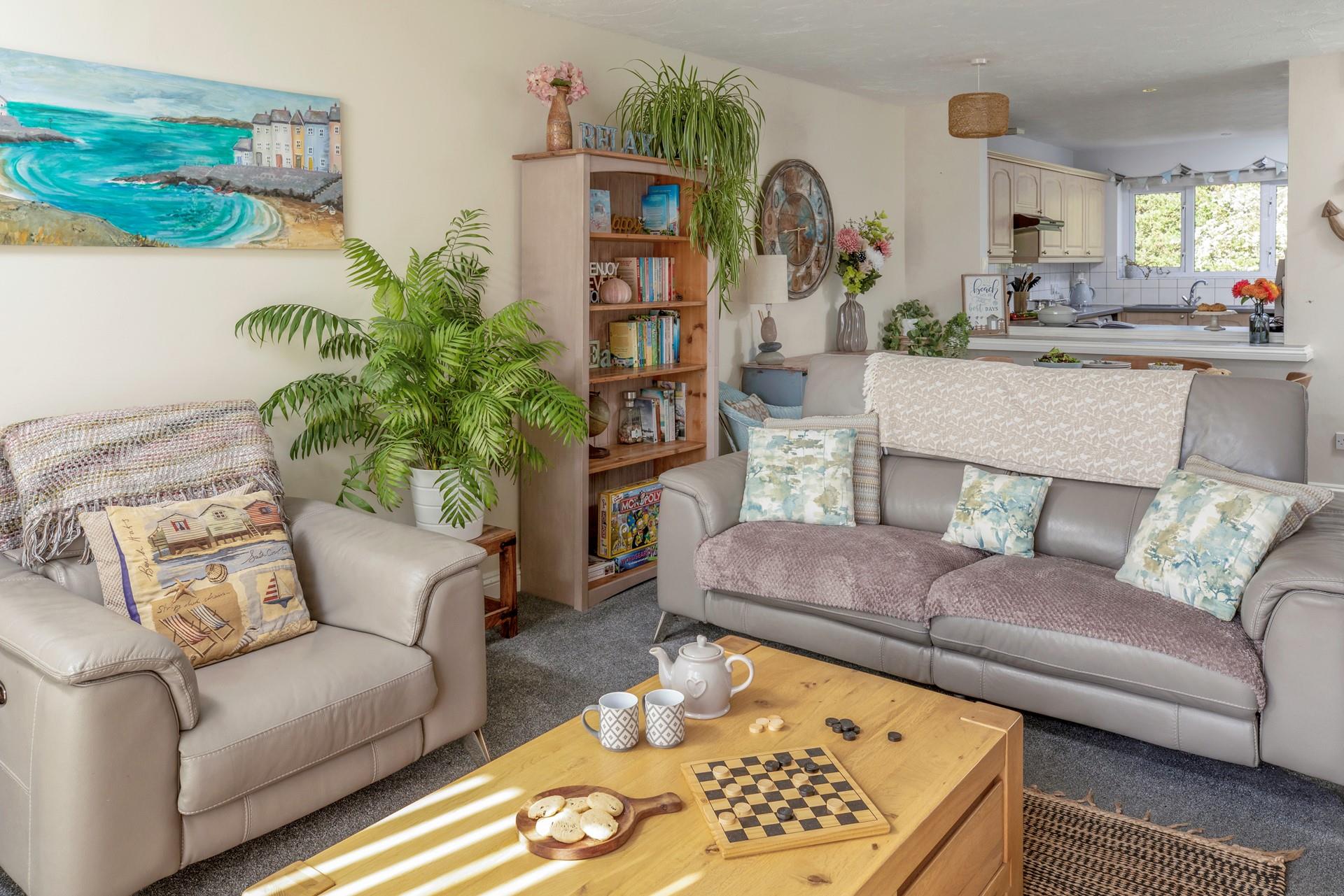 Open plan living means you can spend quality time together as a family.