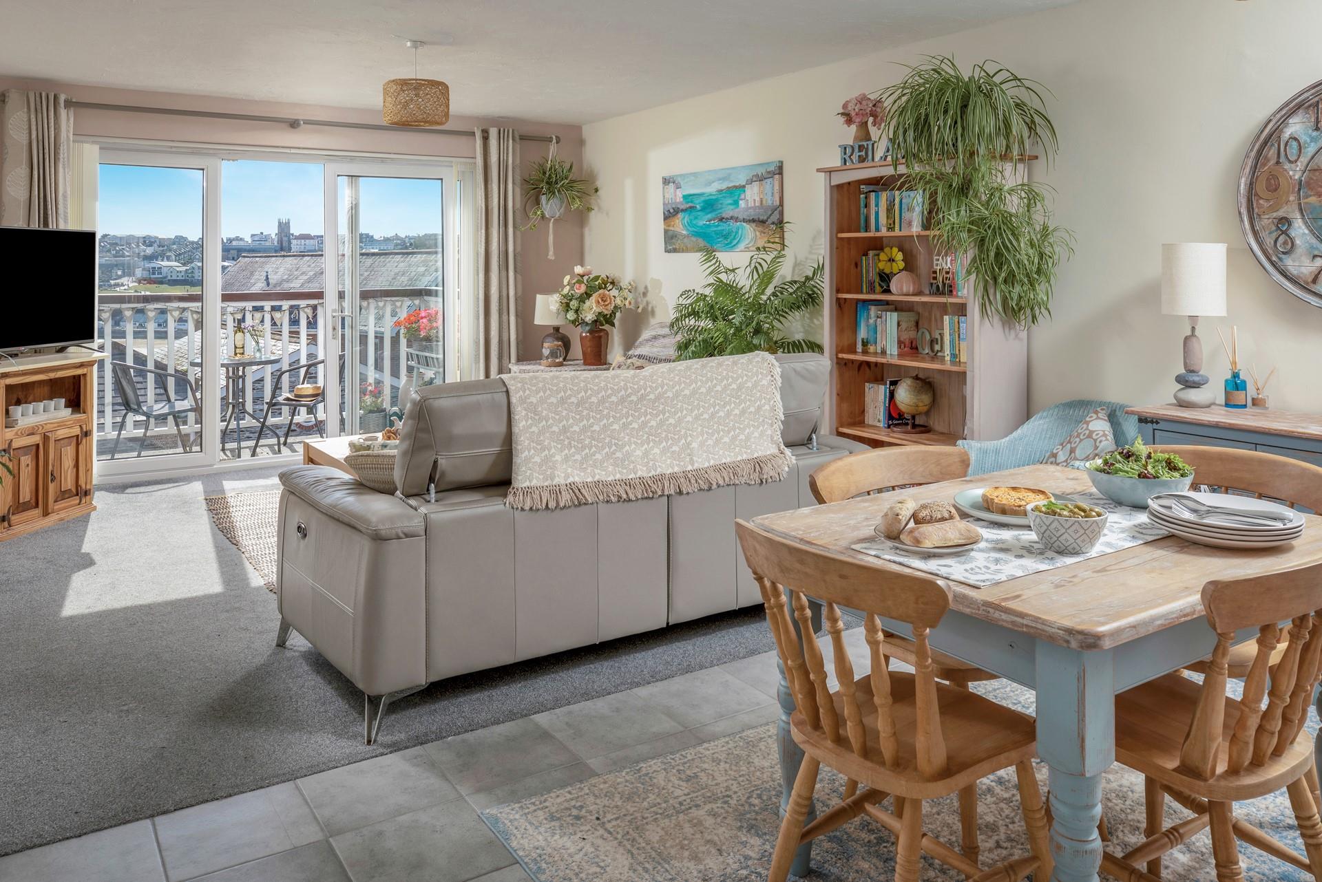 Cosy onto the sofa and take some quiet time to read a good book.