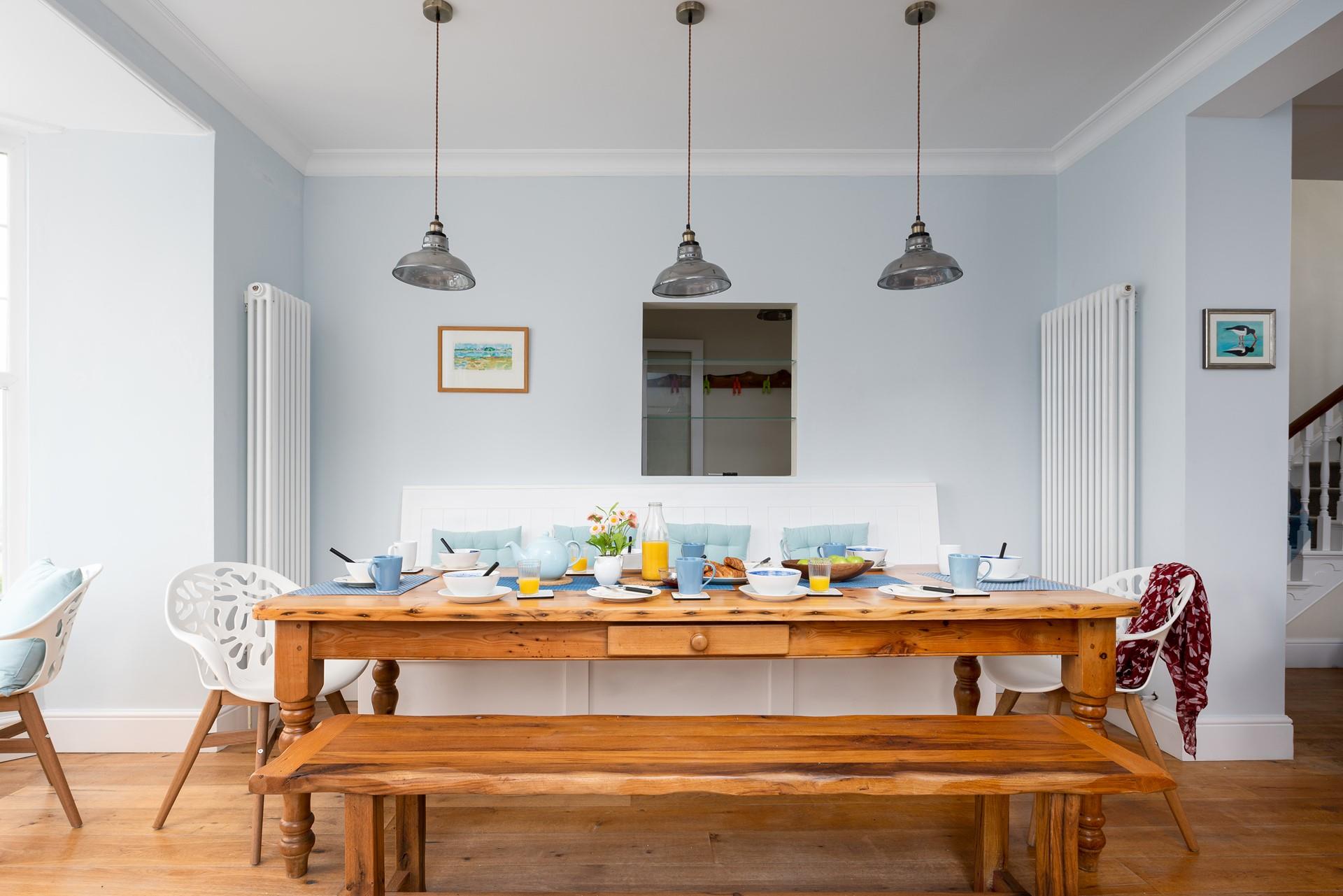 Enjoy a family breakfast whilst deciding on the beach of choice for the day.