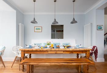 Enjoy a family breakfast whilst deciding on the beach of choice for the day.