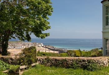 The picturesque view from the front of the property will never get old.