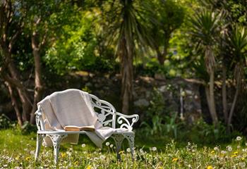 Listen to the birds tweeting in the garden whilst taking a moment of peace and quiet for yourself.